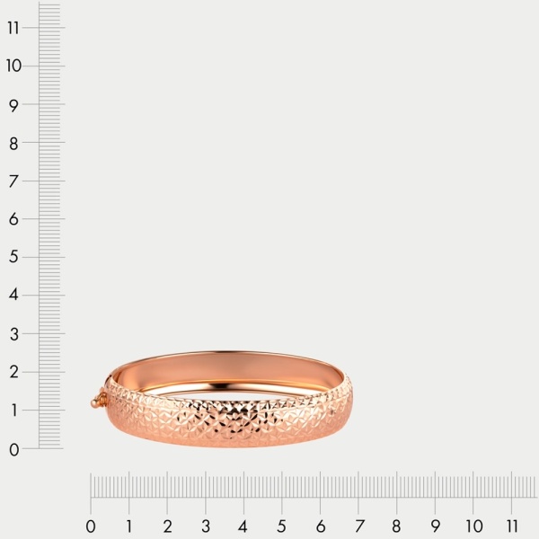 Браслет из красного золота